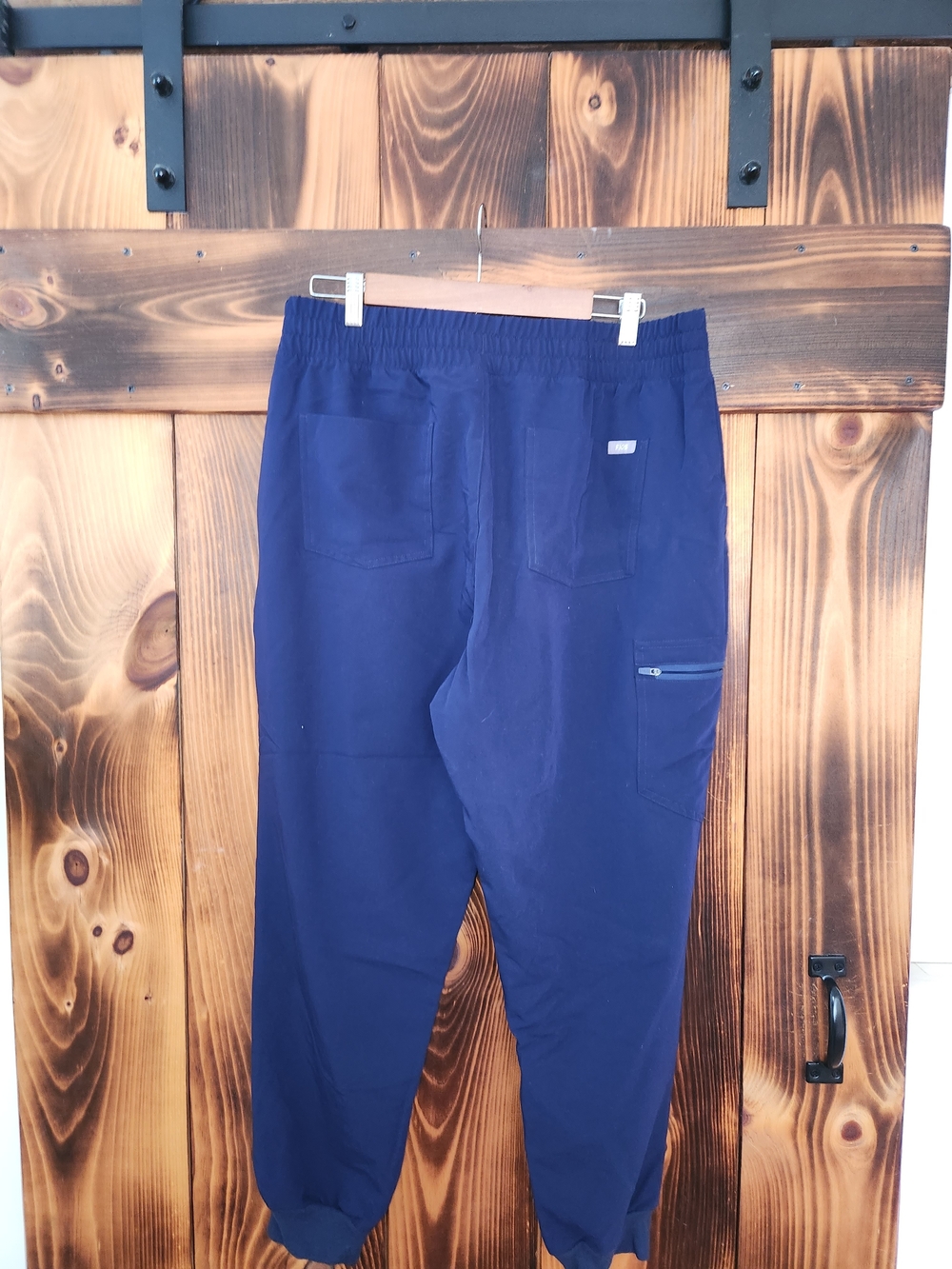 Figs Navy Blue Elastic Waist Zamora Jogger Scrubs